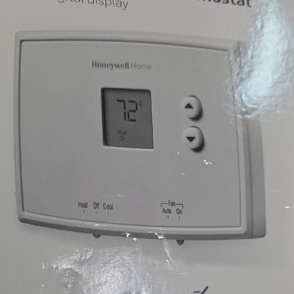 Honeywell Home White Non-Programmable Thermostat - Picture 2 of 3